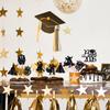 18 PCS Prom 2026 Cupcake Toppers, Congrats Grad Cupcake Decor, Prom Night 2026, Class of 2026 Senior High School Prom Graduation Party Decorations Supplies Black Glitter view 2
