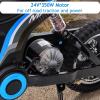 24V Electric Dirt Bike for Kids (Ages 8-14), High-Torque Motorbike with Authentic Motocross Design, Rear-Wheel Drive, Off-Road Electric Motorcycle for Kids view 3