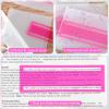 8pcs Mahjong Card Sleeve Positioning Set, Including 4 Card Sleeve & 4 Line Finder Mahjong Supply Quickly Identify Winning Combinations for Gameplay Player (Pink) view 4