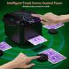 2 Deck Automatic Card Shuffler & Dealer Machine with 360 Rotation, 4 Wireless Dealer Buttons - Perfect for UNO, Blackjack, Texas Hold'em & Casino Games view 4