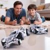 1:18 RC Drift Car for Kids  Rechargeable High-Speed Remote Control Car with COOL MIST SPRAY, Dual Li-ion Batteries & Unique Bottom-Wheel 360 Slide, Hobby Toy Gift for Boys Girls 3 4 5 6 7 Years Old view 2