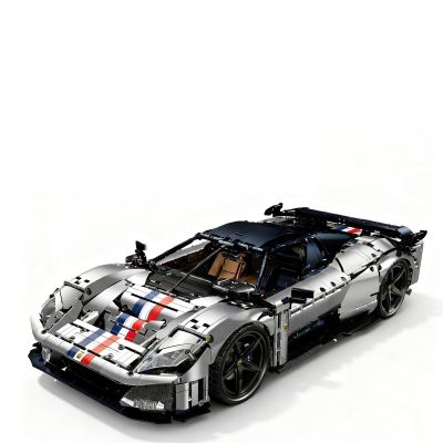 AOUHMN F80 Hypercar Building Set, 1:8 Scale Advanced Collectible Car Model Set for Adults Racing Fans, Hybrid Sports Car with Realistic Details, Display Gift for Birthdays (4703 PCS, A-Y18004)