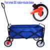 Folding Wagon GShopping Beach Cart (Blue) view 2