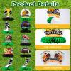 10PCS Football Party Decorations Football Honeycomb Centerpieces for Table Toppers for Football Game Birthday Party Favors view 3