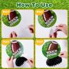 10PCS Football Party Decorations Football Honeycomb Centerpieces for Table Toppers for Football Game Birthday Party Favors view 4