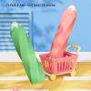 5PCS Novelty Pencil Shape Eraser Easy Erasing for Students Hexagon Shaped School Eraser Office Supplies PVC Erasers Supplies view 3