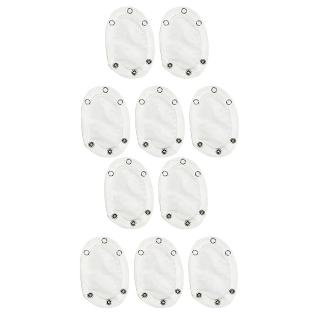 10 Pcs Baby Jumpsuit Diaper Infant Romper Length Extender Bodysuit Snap Button Extended Diaper for Triangle Crotch Clothing