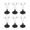 6 Piece Sturdy Metal Stands For Doll Display Secure Holder Prevents Falling Generic Compatibilities Functional Doll Organizers Stand view 1