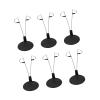 6 Piece Sturdy Metal Stands For Doll Display Secure Holder Prevents Falling Generic Compatibilities Functional Doll Organizers Stand view 2