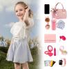 Play Purse Little Girls  Preteend Toys, Princess Makeup Game Dress, Up Accessories Kids Young Children | Little Girls, Pretend Play Toys, Princess Pretend Makeup Game Dress-Up Access view 3