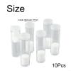 10 Pack Clear Plastic Coin Storage Tubes Compatible With 27Mm 30Mm Coin, Protective Round Holders Keep Coin Safe And Organized For Collectors, Secure Storage Boxes For Display And Preservation(27mm) view 4