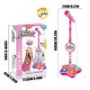 Microphone Toy, Real Singing Experience, 100cm, Kids Karaoke Speaker Set, Children Singing Stage Toy, LED Stage Lights with Adjustable Microphone Stand, Birthday Surprises, Parties view 2