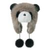 OhMill Panda Hats Bears Winter Hat with Earflap Panda Costume for Kids Animal Winter Hats with Bear Ears view 2