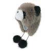 OhMill Panda Hats Bears Winter Hat with Earflap Panda Costume for Kids Animal Winter Hats with Bear Ears view 3