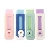 4Pieces Sliding Retractable Eraser Colorful Rubber Art Retractable Pencil Erasers for Art Drawing Writing Push Pull Erasers Set view 3