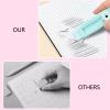 4Pieces Sliding Retractable Eraser Colorful Rubber Art Retractable Pencil Erasers for Art Drawing Writing Push Pull Erasers Set view 4