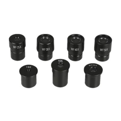 Wide Field Microscope Eyepiece Set - 2X 3X 10X 16X 20X 25X 30X 50X Magnification - 23.2mm Mounting Size for Biological Microscopes(2X)(50x)