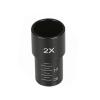 Wide Field Microscope Eyepiece Set - 2X 3X 10X 16X 20X 25X 30X 50X Magnification - 23.2mm Mounting Size for Biological Microscopes(2X)(50x) view 3