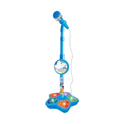 Portable Kids Microphone Toy, LED Stage Light Speaker with Stand, Singing and Recording Microphone for Birthday, Christmas, Party Fun, Teen Studio, Streaming