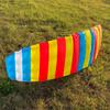 Single-Layer Paraglider Canopy 2.3/2.7m Wingspan Colorful Stripes RC Paraglider Cloth DIY Parts for RC Paragliding Adults(2.3m) view 4