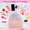 Genrico Toy Bag for Little Girls, Pretend Play Accessories Makeup Encourage Imagination and Socialization view 4