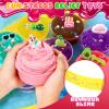 24 Pack Valentines Day Gifts for Kids,Slime Valentines for Kids with Valentines Cards for Kids School Classroom Exchange Gifts Valentine's Slime Party Favors view 3