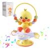 lebowen Baby Musical Toy, Duck Suction Cup High Chair Table Soother, Grip and Spin Toy, Interactive Development, Suitable for 10-36 Months, Baby Gift, Excellent Birthday Present Choice view 1