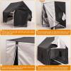 CAOJS Sensory Tent, Kids Black Out Tent for Sleeping, Portable and Easy Assembly, Breathable and Comfortable, Enhanced Sleep Quality & Privacy, for Dorm Rooms, Resting, Homes Travel Playing view 2