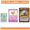 200 Pack Jumbo Card Sleeves 5.7'' x 7.9'' Clear Jumbo Cards Top Loader Size XL Card Sheet Protectors Oversize Card Penny Sleeves Acid Free Fit for TCG Tarot Game MTG Photo Postcards view 4