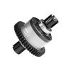 20Crmnti Steel + 7075 Alloy 46T Center Complete Differential for Traxxas 1/8 4WD Sledge Monster Truck 95076-4 Upgrades - Silver view 1