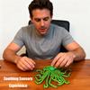 3D Printed Articulated Jellyfish Fidget, Jellyfish Toy, Fidget Spinner, Articulated Flexible Tentacle Toy for Stress and Anxiety Relief, Sensory Desk Ornament and Unique 3D Printed Gift Idea (Pink) view 3