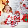 Climbing Santa Claus Toy - abs led Track Game, Autonomous Musical Stair Racer, Electric Holiday Figure | Animated Festive Decoration for Bedroom Desk Shelf Children Boys Room Display view 2