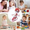 Climbing Santa Claus Toy - abs led Track Game, Autonomous Musical Stair Racer, Electric Holiday Figure | Animated Festive Decoration for Bedroom Desk Shelf Children Boys Room Display view 4