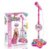 2026 New Star Microphone with Stand, Got Built-in Music, Colorful Lights, Echo Effects, Portable Karaoke Machine for Singing, Music Play, Fun and Easy-to-Use (Pink) view 1