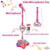 2026 New Star Microphone with Stand, Got Built-in Music, Colorful Lights, Echo Effects, Portable Karaoke Machine for Singing, Music Play, Fun and Easy-to-Use (Pink) view 3