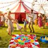 Arrowbash Giant Carnival Bean Bag Toss Game 4.9ft Large Festival Outdoor Lawn Yard Camping Field Day Games for Family Backyard Halloween Fall Thanksgiving Valentine Easter Carnival Party Gift view 4