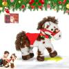 DDRIC Spotted Animated Horse, 2026 New Spotted Electric Plush Horse, Interactive Walking & Dancing Pony Toy with Joyful Neighing Sounds, Soft Fabric Birthday Gifts for Boys Girls or Toddlers (1PC) view 1