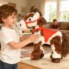 DDRIC Spotted Animated Horse, 2026 New Spotted Electric Plush Horse, Interactive Walking & Dancing Pony Toy with Joyful Neighing Sounds, Soft Fabric Birthday Gifts for Boys Girls or Toddlers (1PC) view 2