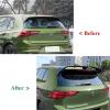 Compatible with VW Golf MK 8 GTI R GTD Golf MK 8.5 GTE 2020-2025 Rear Trunk Spoiler Wing Lip CS Style Rear Roof Diffuser Accessories Tuning(Black) view 3