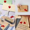 500Pcs Heart Stickers 1In Valentines Day Love Stickers Glitter Red Heart Shaped Sticker for Kids Reward Classroom Self Adhesive Incentive Sticker for Envelope Seal Birthday Gift Decorations view 3
