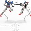 1 Piece Large Silver Action Figure Stand Stop Motion Rig with Adjustable Dual-Arm Clip for 1/6 1/9 1/12 Scale Figures  Action Figure Display Holder Stand Base Compatible with 12",8",6" Gundam view 3