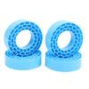 CHICIRIS Silicone RC Tire Inserts, Double Layer Hollow Design for 1.55 Inch Tires, Shock Absorbing Crawler Upgrade, Enhanced Grip and Stability for Offroad RC Cars (Blue) view 1