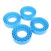 CHICIRIS Silicone RC Tire Inserts, Double Layer Hollow Design for 1.55 Inch Tires, Shock Absorbing Crawler Upgrade, Enhanced Grip and Stability for Offroad RC Cars (Blue) view 3