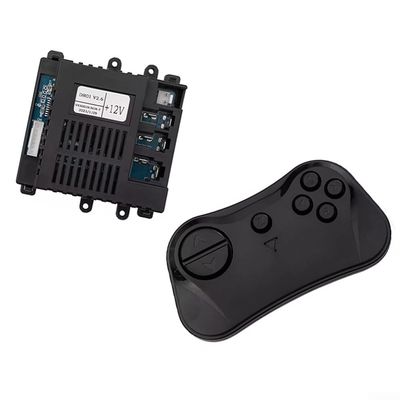 Todikaper DR01 V2.6 12V Receiver for Kids Electric Vehicle 2.4G Remote Control Full Set with Built-in Slow Start Function(Full Set)