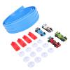 CHICIRIS Flex Tracks Gravity Powered Flexible Race Set with Customizable Track Builder for Kids 3+ Plastic STEM Learning Toy for Boys Girls view 3