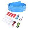 CHICIRIS Flex Tracks Gravity Powered Flexible Race Set with Customizable Track Builder for Kids 3+ Plastic STEM Learning Toy for Boys Girls view 4