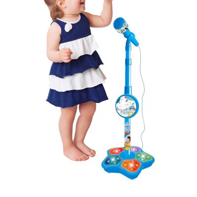 Kids Microphone LED Stage  Lights Portable Stand, Christmas Birthday Podcast, Recording Singing Party Teen Streaming | Christmas Birthday Podcast Recording Singing Party Teen Streaming Studio