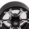 1.9in RC Beadlock Wheel Rims, Aluminum Alloy Beadlock Wheel Rim Set, High Hardness Reusable Design with 32 Screws, Precise Replacement for Axial SCX10 Redcat HSP Tamiy view 4