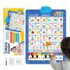 Alphabet Wall Chart, Talking Bilingual Interactive Toy with Spanish and English Music, Kids Learning Poster for Ages 3-8, Language Development, Classroom and Preschool Educational Tool view 1