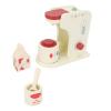 CHICIRIS Wooden Coffee Maker Toy, Pretend Playset with Movable Parts for Role Play, 6.3 Inch Educational Kitchen Toy for Toddlers 3+ Years Old view 2